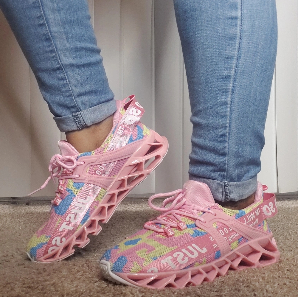 Pink just so so sneakers